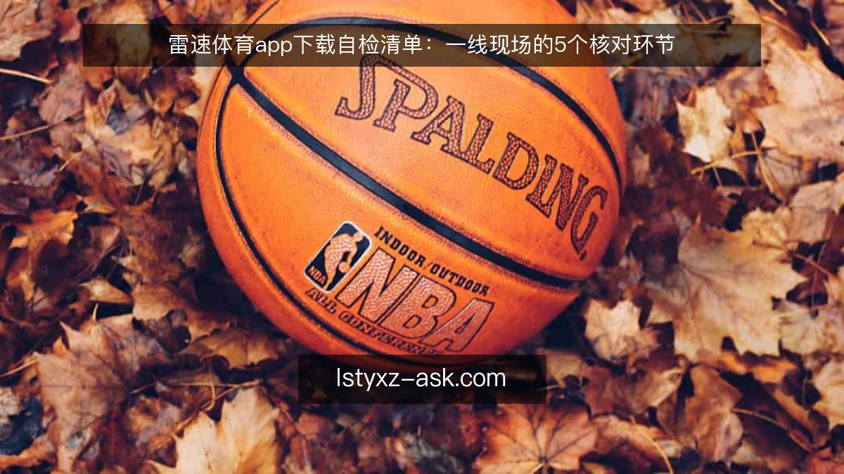 雷速体育app下载自检清单：一线现场的5个核对环节